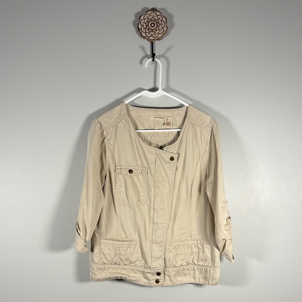 DKNY Women's Tan Utility Jacket